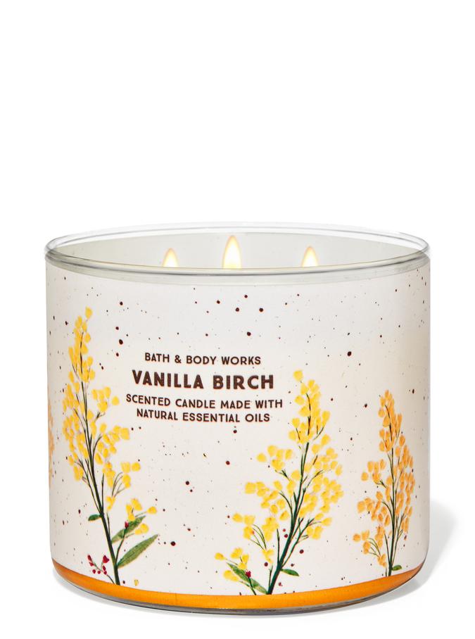 Buy Vanilla Birch 3 Wick Candle Online at Bath and Body Works26299269