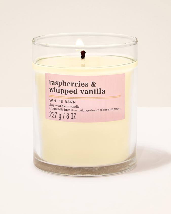Raspberries & Whipped Vanilla Raspberries & Whipped Vanilla