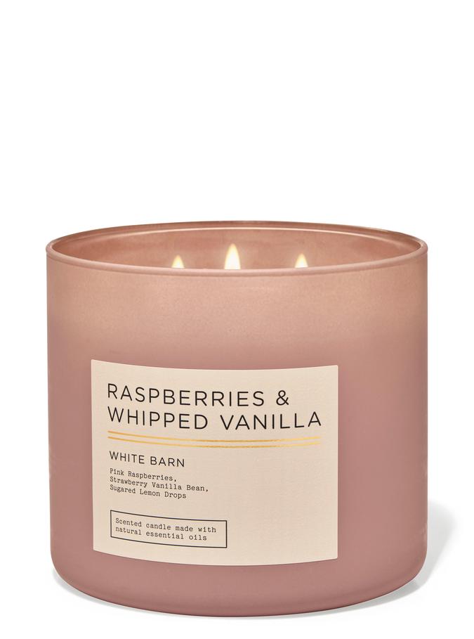 Raspberries Whipped Vanilla
