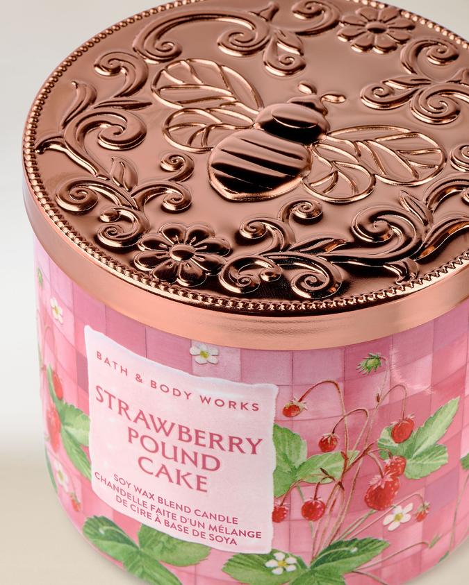 Strawberry Pound Cake