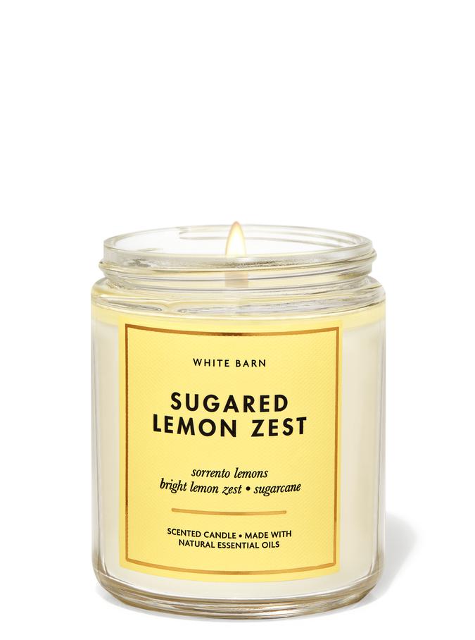 Sugared Lemon Zest