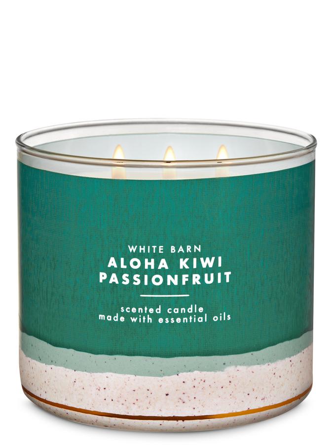 Buy Aloha Kiwi Passionfruit 3 Wick Candle Online at Bath and Body Works