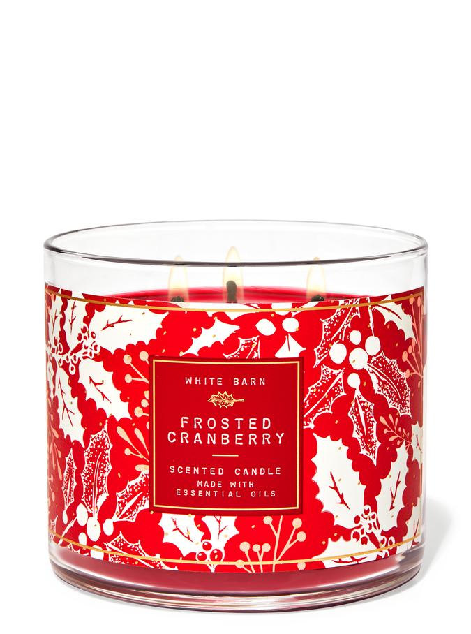 Buy Frosted Cranberry 3 Wick Candle Online at Bath and Body Works26182157