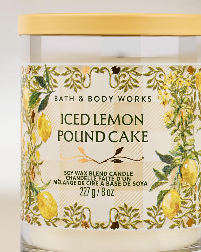 Iced Lemon Pound Cake