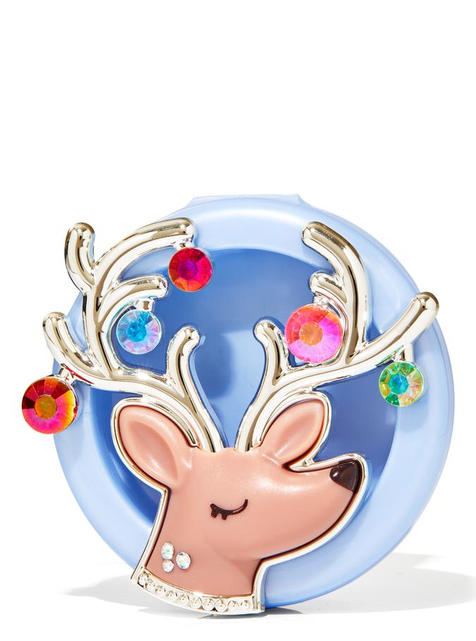 Festive Reindeer Visor Clip