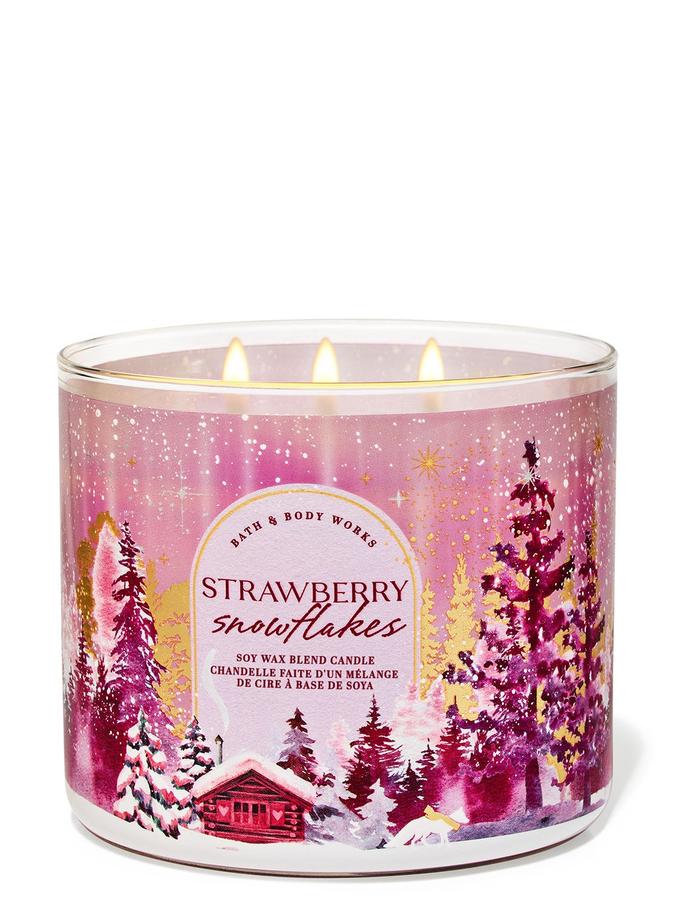 Strawberry Snowflakes Strawberry Snowflakes
