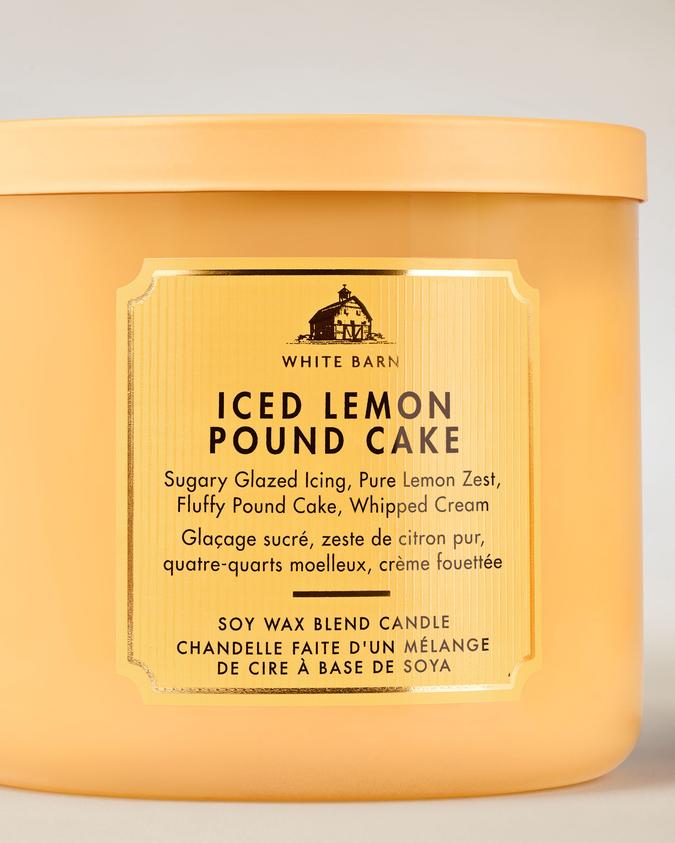 Iced Lemon Pound Cake