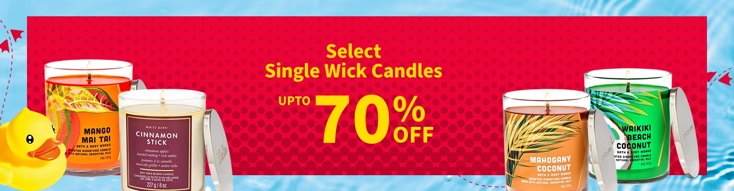 Single Wick Candles
